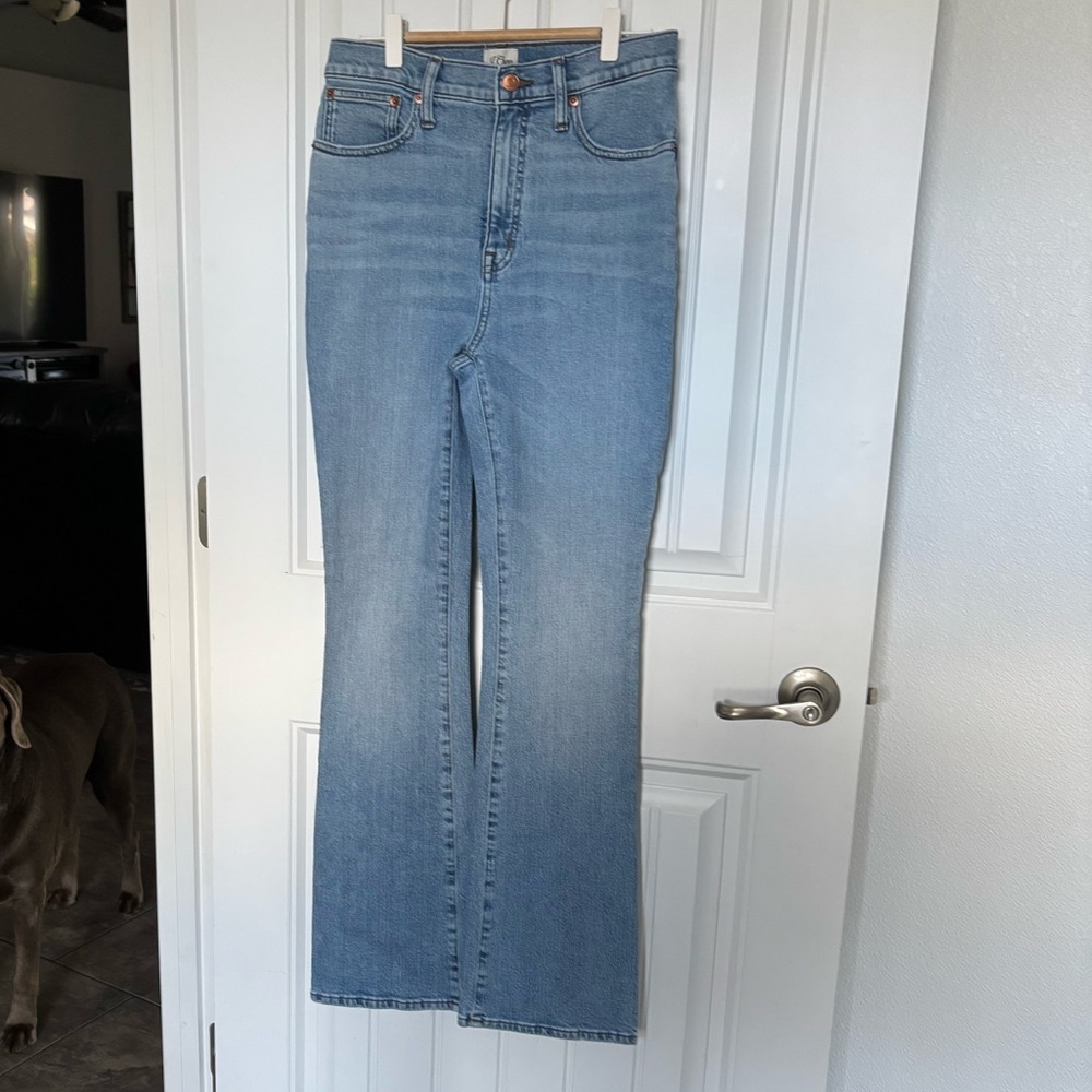New. Great pair of flared jeans from J Crew.